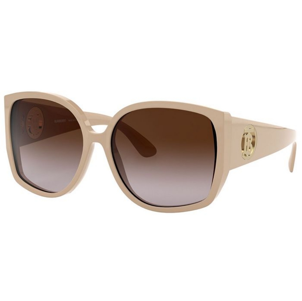 Burberry TB Sunglasses Tan/Nude/Beige